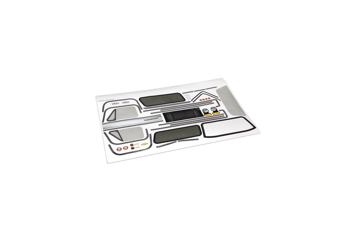 Traxxas 8131 Chevrolet Blazer Decal Sheet