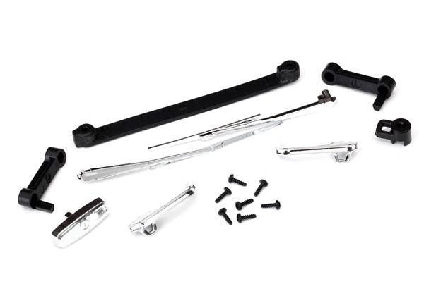 Traxxas 8132 Chrome Door Handles and Wipers w/ Hardware.
