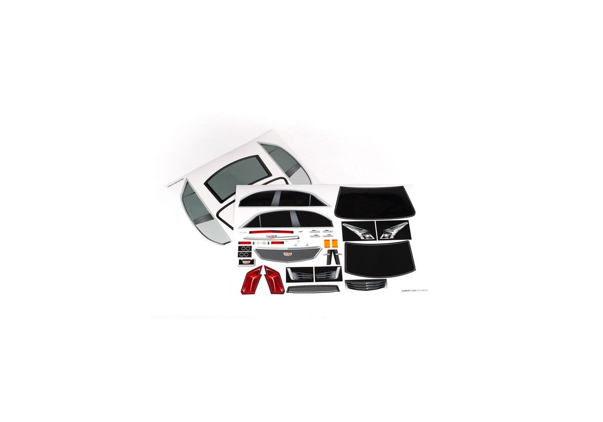 Traxxas 8393 4-Tec Cadillac CTS-V Decal Sheets