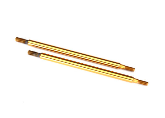 Traxxas 8454T 69 mm TiN-Coated GTR Shock Shafts (2)