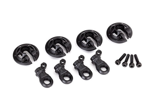 Traxxas 8459 Captured Lower Spring Retainers (4)