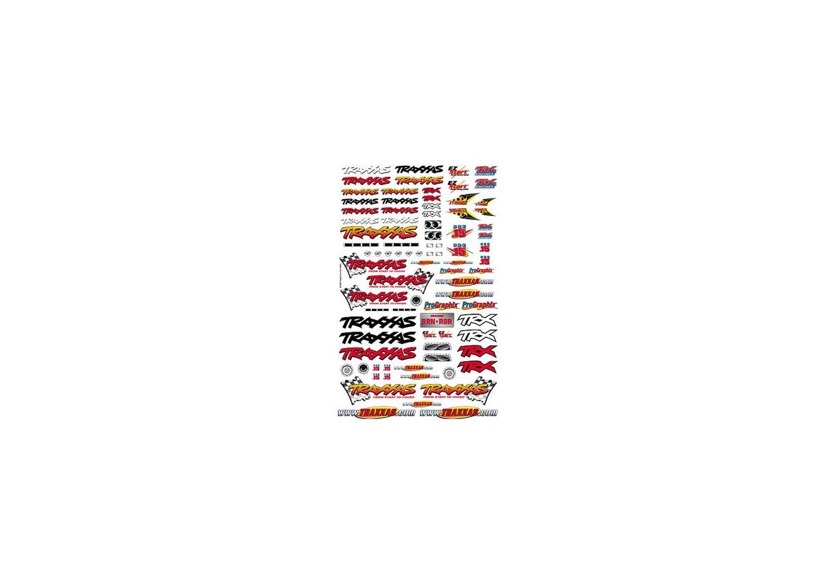 Traxxas 9950 Team Traxxas Racing Decal Set (6-Color)