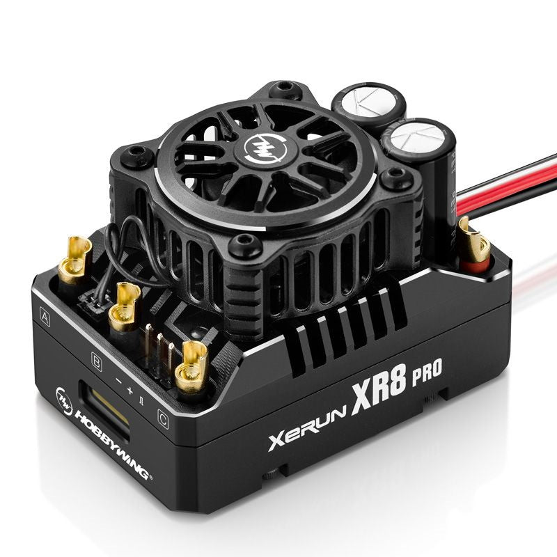 Hobbywing HWI30113400 Xerun XR8 Pro G3 200a 1/8 Competetion ESC - PowerHobby