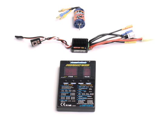 Hobbywing A1 Combo EzRun 18A SL ESC, EzRun Series 7800KV