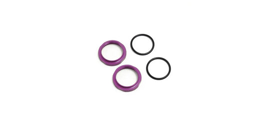 Tekno RC TKR6013BP Shock Adjustment Collars Purple