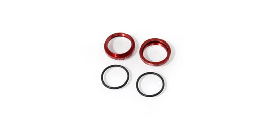 Tekno RC TKR6013BR Shock Adjustment Collars Red
