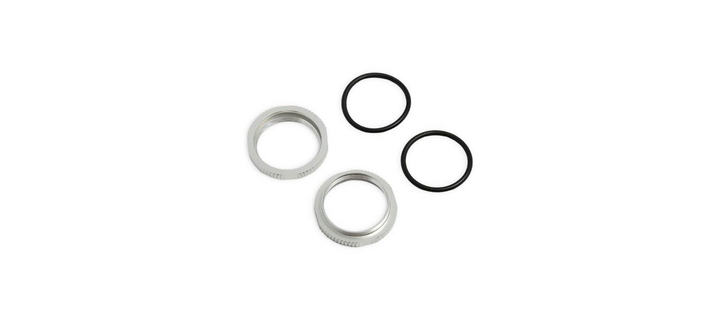 Tekno RC TKR6013BX Shock Adjustment Collars Silver