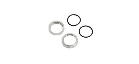 Tekno RC TKR6013BX Shock Adjustment Collars Silver