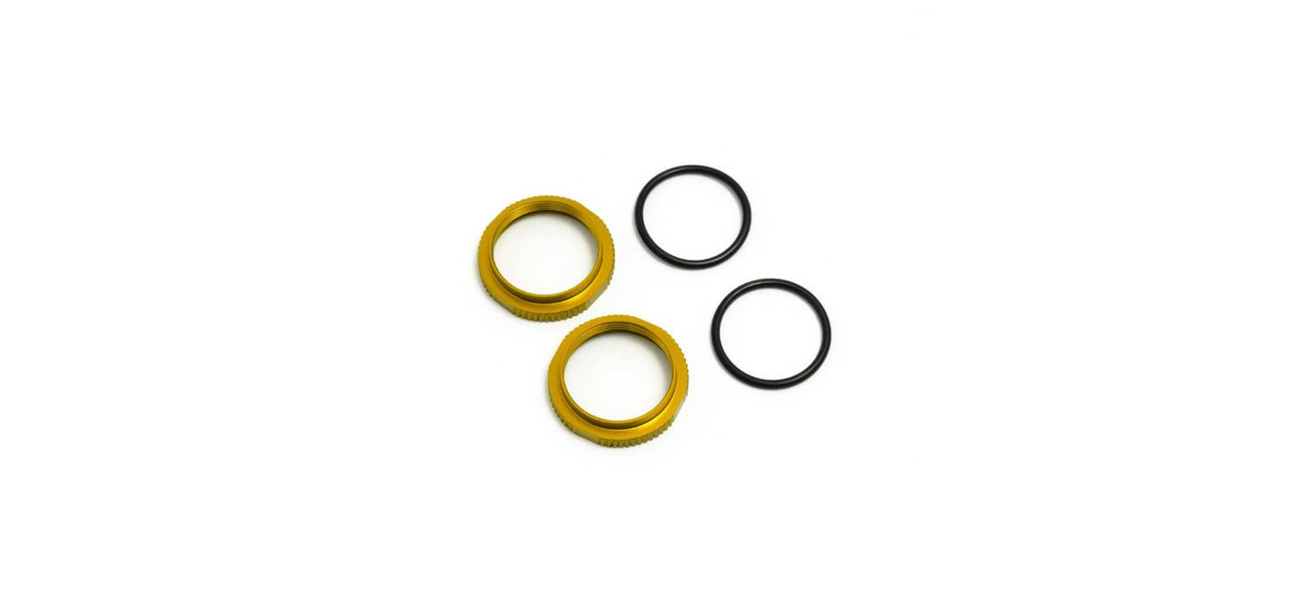 Tekno RC TKR6013BY Shock Adjustment Collars Yellow