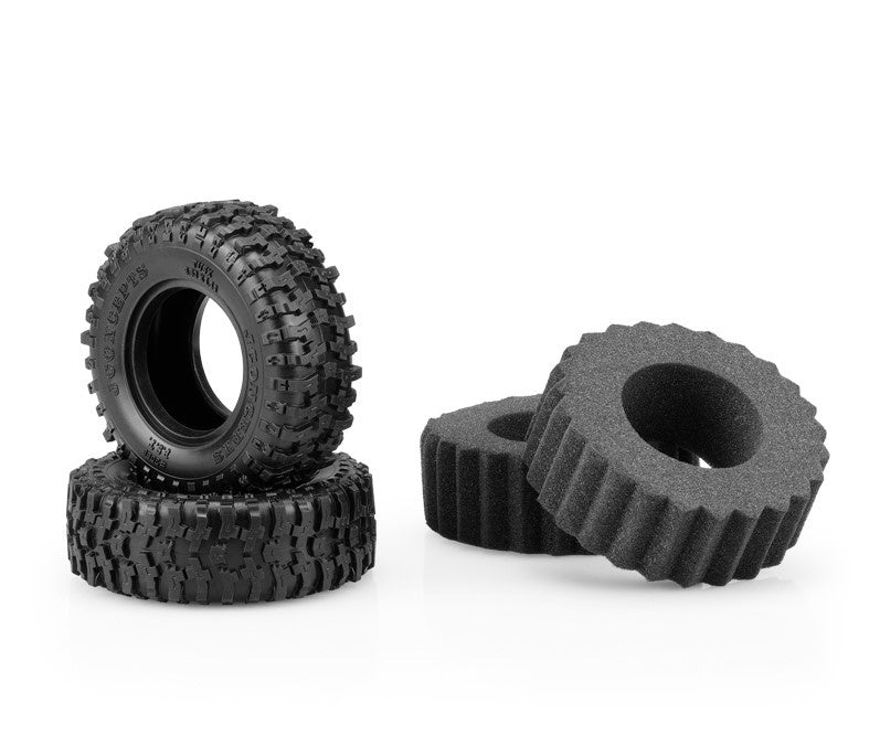 JConcepts JCO3088-02 Tusk Green Scale Country Tires 1.9 3.93 OD (2) - PowerHobby