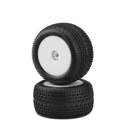 Jconcepts Twin Pin Tires Pink Compound Losi Mini-T 2.0 / Mini-B Rear