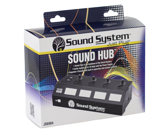 Woodland Scenics JS6904 Just Plug Sound Hub Model Railroad Sound System