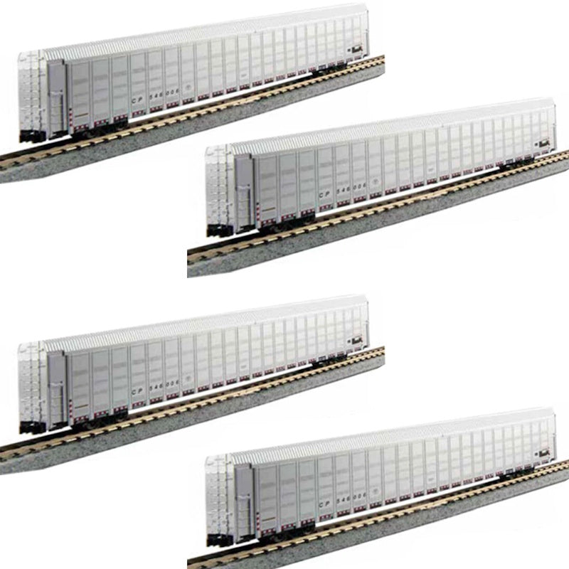 Kato 106-5510 N Scale Autorack Canadian Pacific 4-Car Set