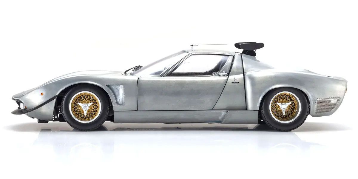 Kyosho KS08625PL Original 1/12 Lamborghini Miura SVR (Polished) Diecast Car