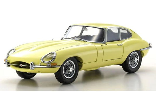 KYOSHO ORIGINAL 1/18scale Jaguar E-Type( Pale Primrose) 08954LY Diecast