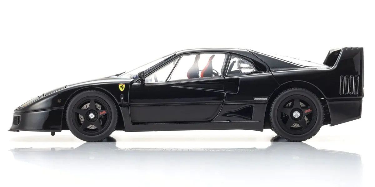Kyosho 1/18 Ferrari F40 Diecast Model Car Black 08416Bk Scale