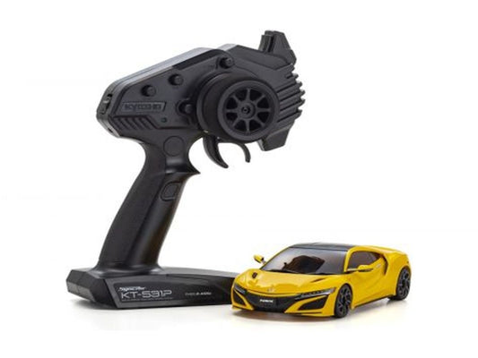 Kyosho 32376Y MINI-Z RWD MR-04 Honda NSX Indy Yellow Pearl Readyset