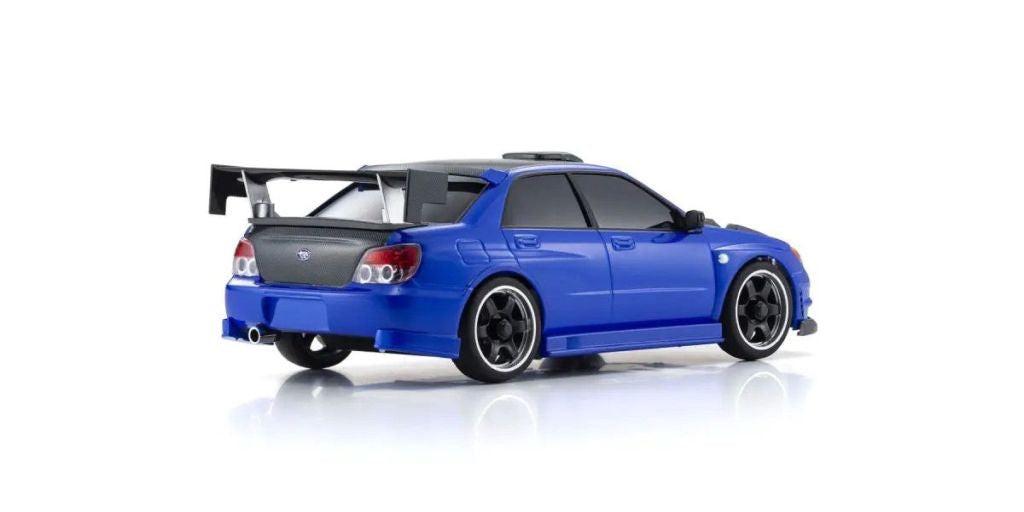 ドラッピーミニ Kyosho 32653BL Mini-Z AWD Subaru Impreza WRX with GT Wing MA-020