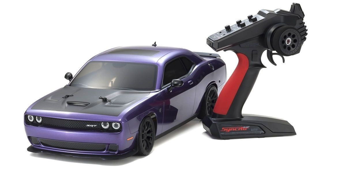 Kyosho 34415T1C Fazer MK2 2015 Purple Dodge Challenger 1/10 Readyset