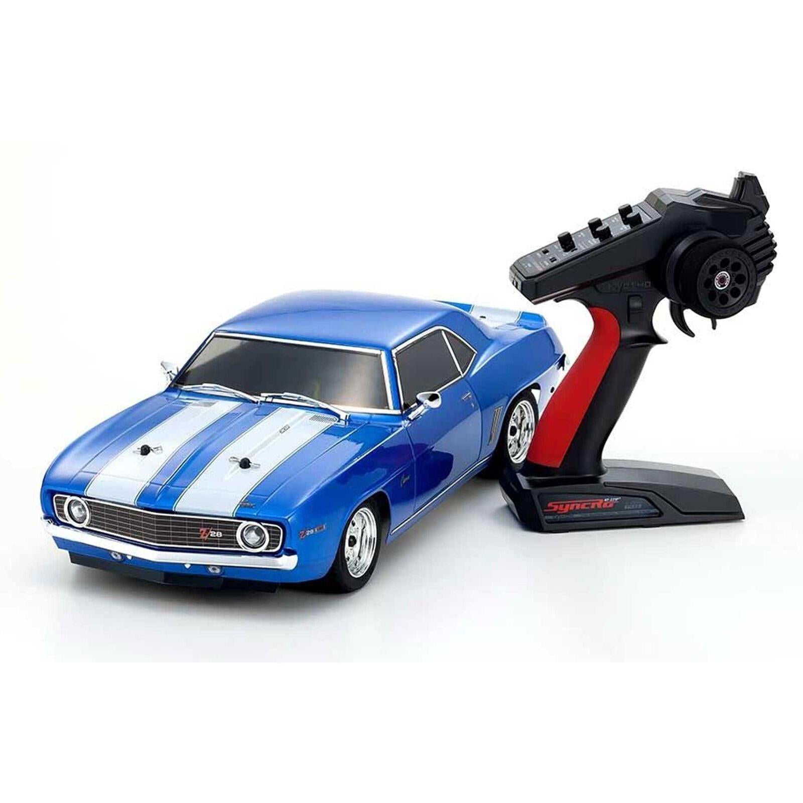 泡*泡様 Kyosho FAZER Mk2 1969 Chevy Camaro Kyosho 1/10 Fazer Mk2 1969 Chevy Camaro Z/28 4x4 RTR Le Mans Blue