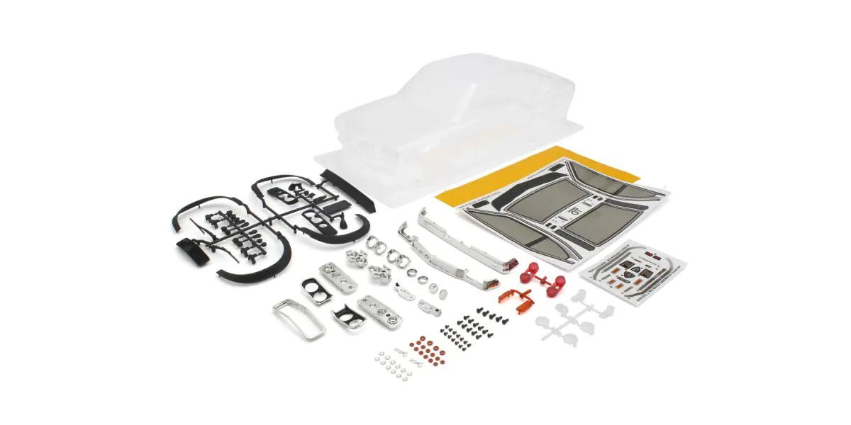 Kyosho FAB613 1972 Mazda Savanna GT Tuned Version Non-Decoration Clear Body Set.