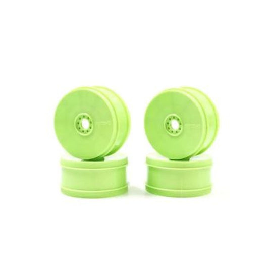 Kyosho IFH006KGB Inferno MP9 TKI4 Dish Wheels (Fluorescent Green)(4pcs)