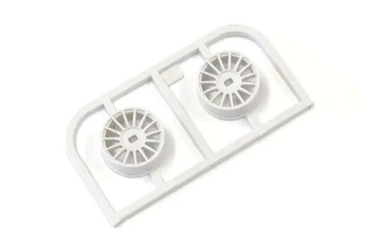 Kyosho MDH100W-N0B Mini-Z AWD Multi Narrow Wheels 0mm Offset White (2).