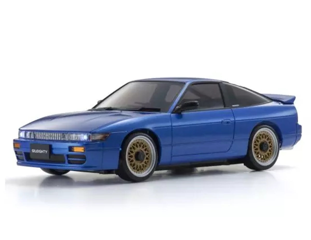 Kyosho Mini-Z MA-020 Nissan Sileighty Blue Auto Scale Body MZP489BL