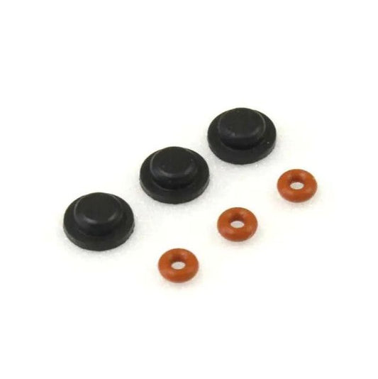 Kyosho MZW432-01B Mini-Z Rear Oil Shock O-Ring & Diaphragm Set.