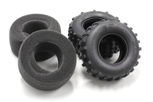 Kyosho SCT002SC Rear Tires (Soft/2pcs /w/Inner/Scorpion2014).