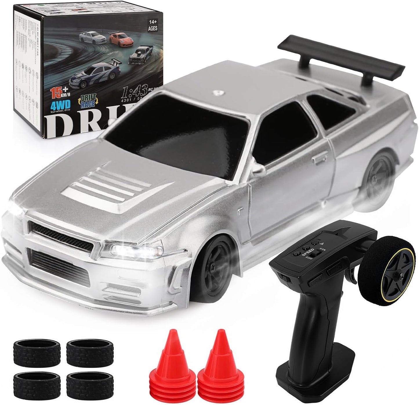 1/43 Scale Mini Drift Car