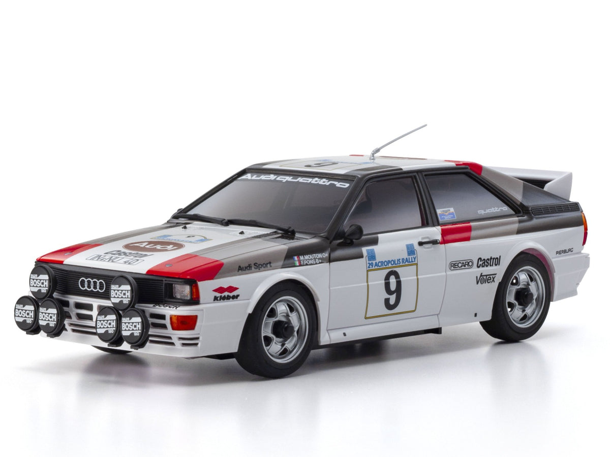 Kyosho MZP491AC ASC Audi Quattro Acropolis 1982 #9 body