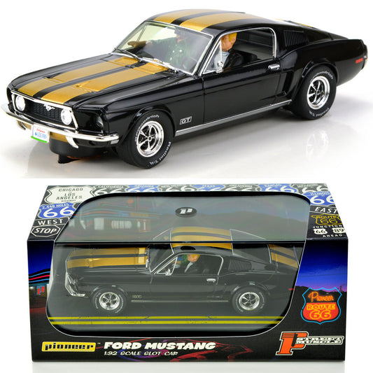 Pioneer 1968 Ford Mustang Fastback GT 1/32 Slot Car for Scalextric DPR P150