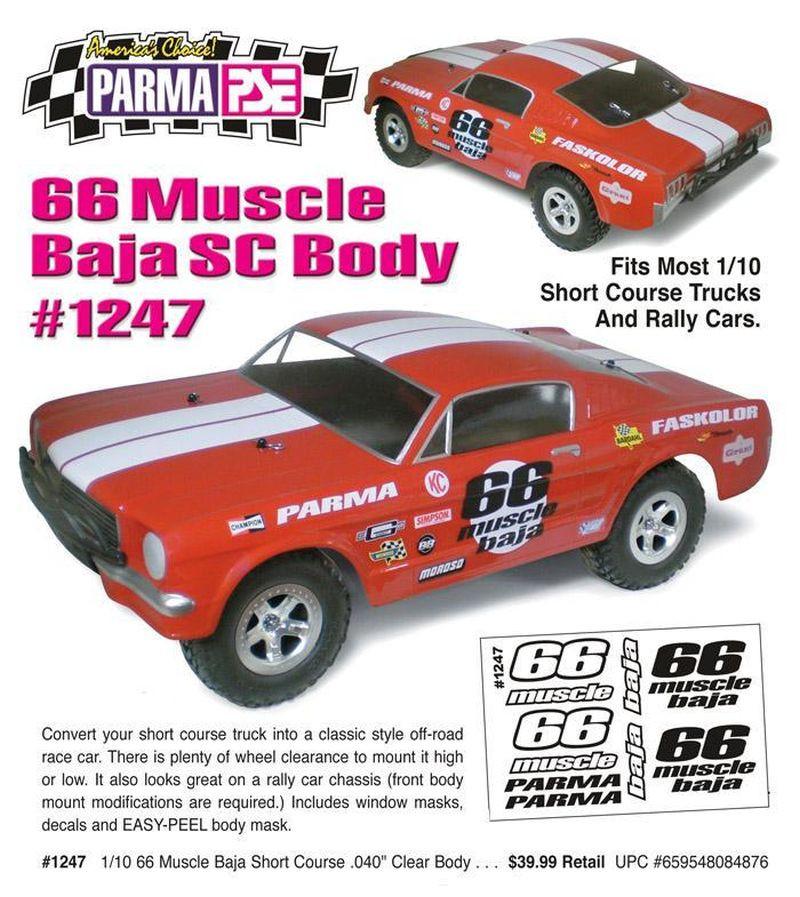 ホビーラジコン 1/10 PARMA GANG STAR アメリカンカスタム系 ボディー