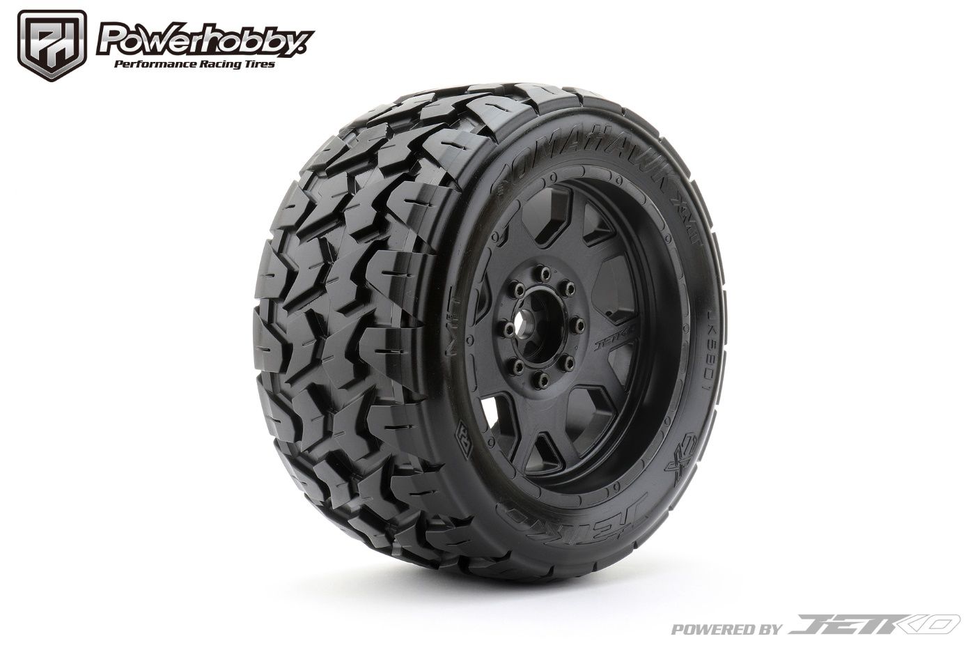 Powerhobby Tomahawk 1/5 Belted Tires (2) FOR Traxxas X-Maxx Arrma Losi DBXL-E - PowerHobby
