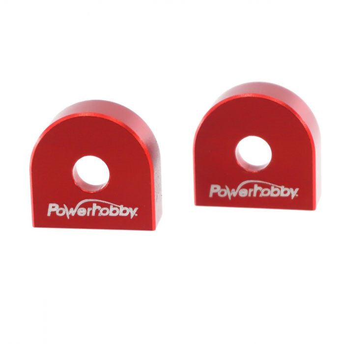 Powerhobby 7075 Aluminum Balance bar Fixed Seat Red Losi Promoto MX - PowerHobby