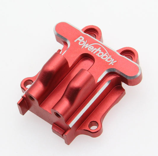 Powerhobby Aluminum Rear Gear Box Red Arrma GROM / Losi Nascar