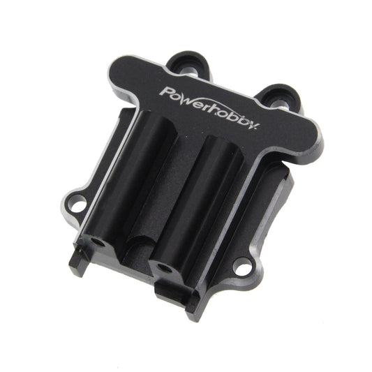 Powerhobby Aluminum Front Gear Box Black for Arrma GROM / Nascar