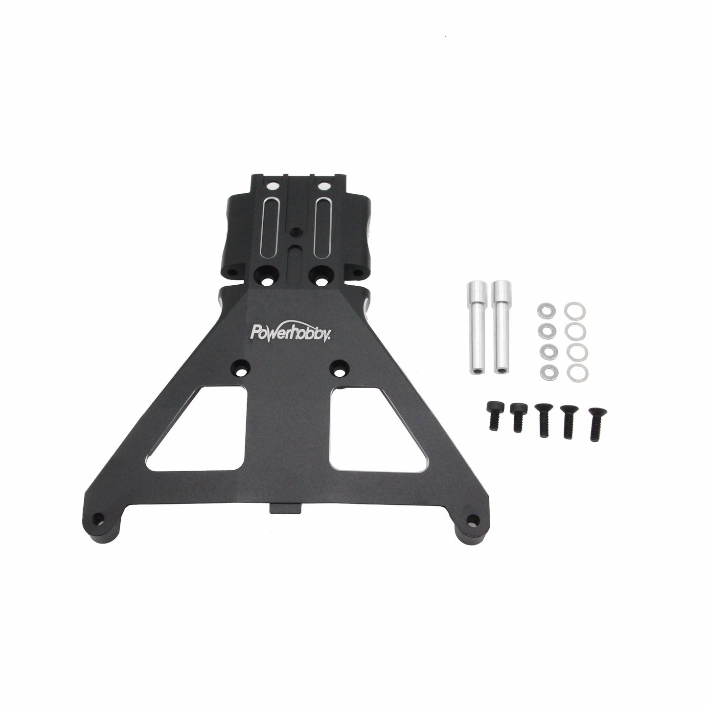 Powerhobby Aluminum Front Bulkhead FOR Traxxas Rushter 4X4 Slash 4WD LCG Rally