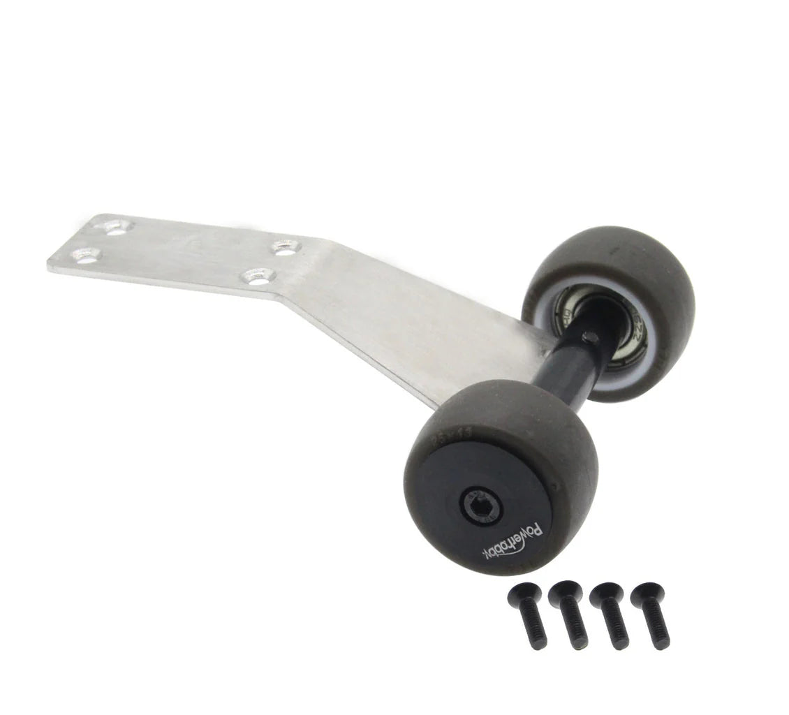 RC Wheelie Bar – Roestvrij Staal & Hard Plastic, Compatibel Met Hot Racing Arrma 1/18 Grom GRM133H – 25 Mm Wiel, 87x63 Mm