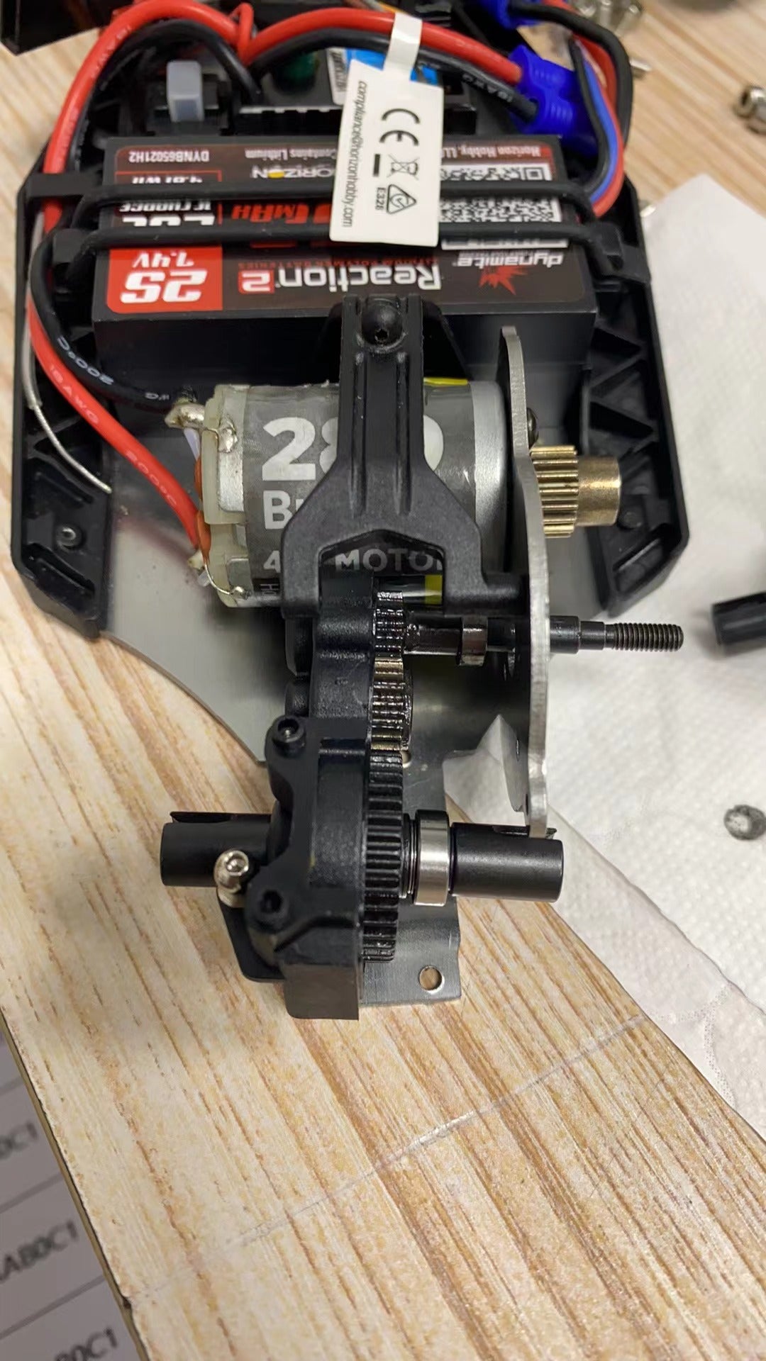 Powerhobby Sealed Aluminum Differential w Gears Losi Mini-T 2.0