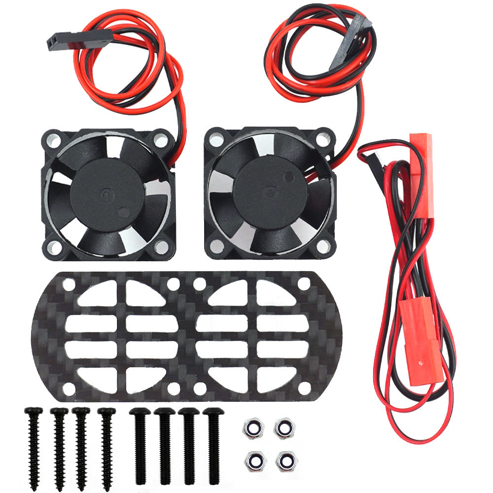 30x30mm RC Cooling Fans w Dual Mount (2) Arrma 1/8 3S Vendetta Infraction Big Rock