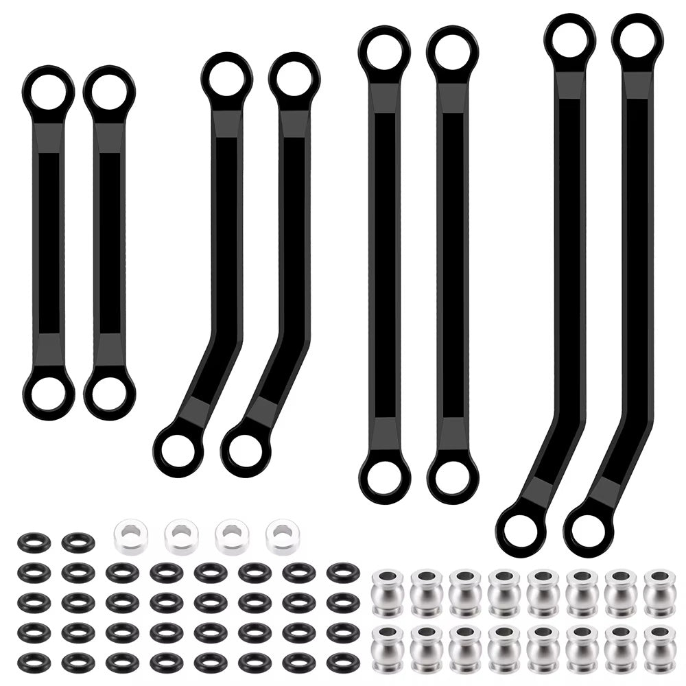 Powerhobby 1/18 HPI Venture18 HIL UX Linkage Set Black