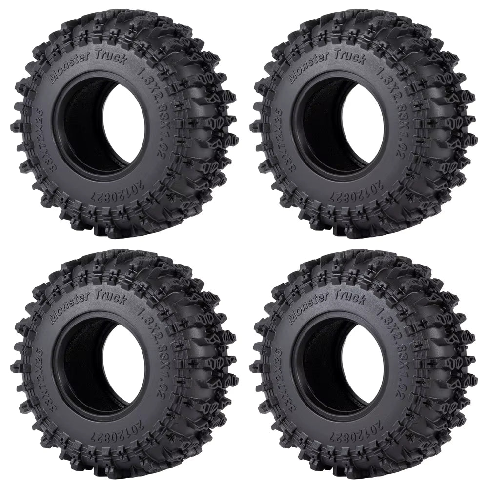 1.3" Tires for 1/24 & 1/18 Rock Crawler TYPE A