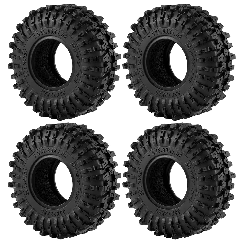 1.3" Tires for 1/24 &amp; 1/18 Rock Crawler TYPE C
