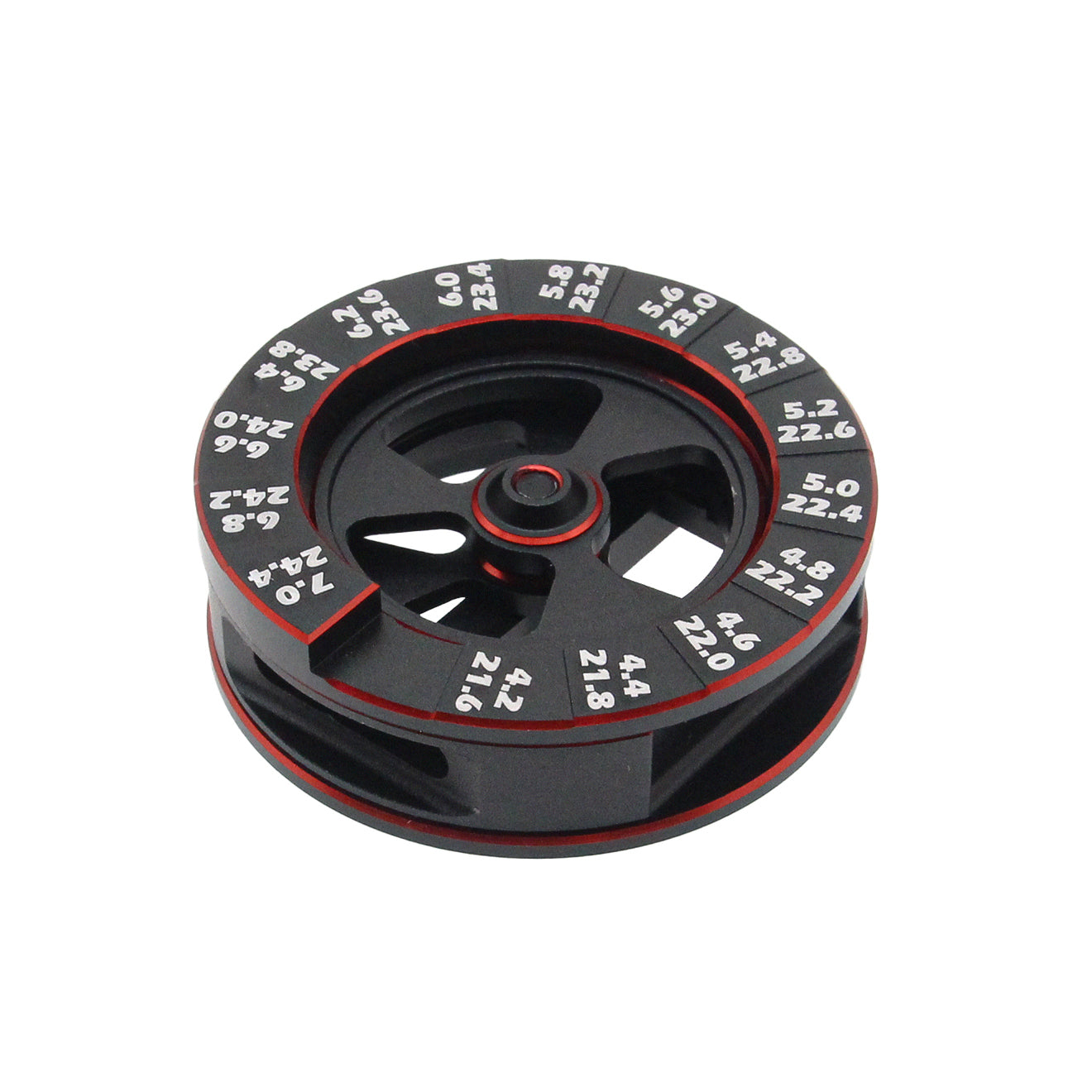 Powerhobby Aluminum Round Droop Gauge RC Tool for 1/10 On-Road Chassis