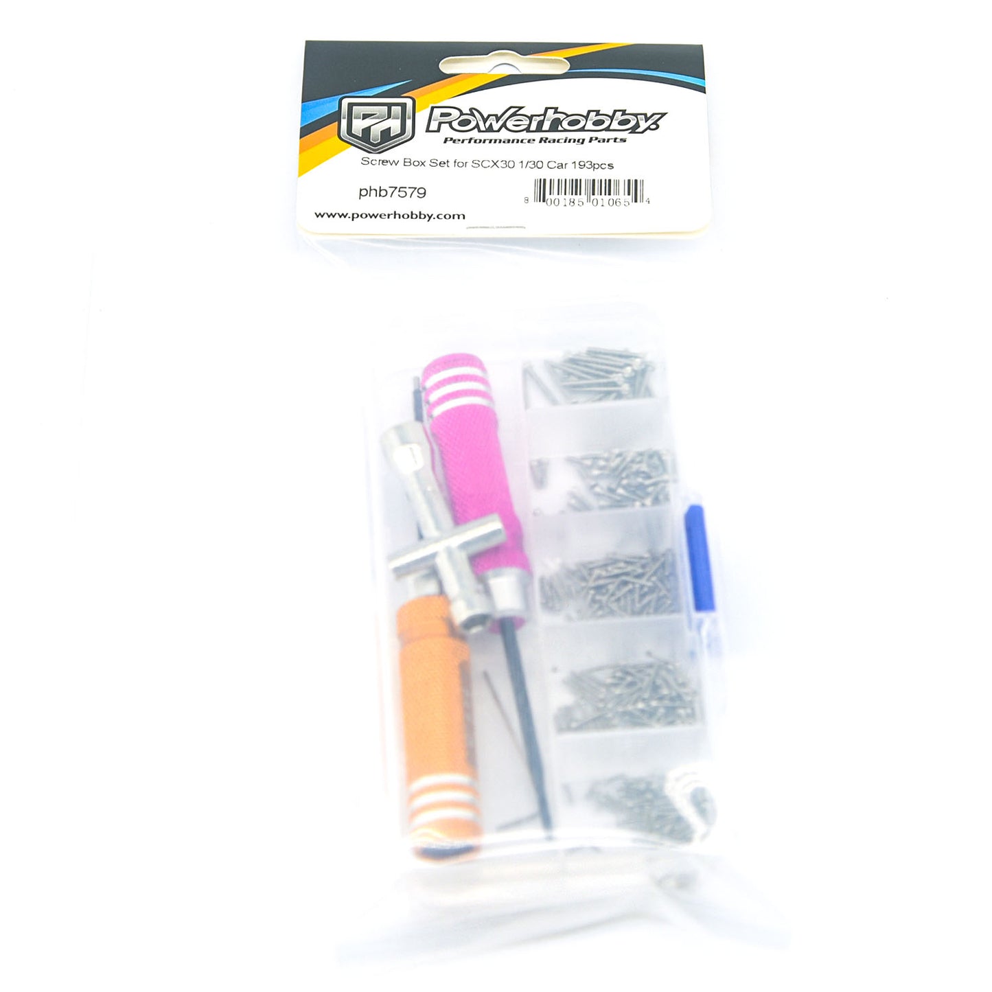 Powerhobby Screw Box Set 194pcs Axial SCX30