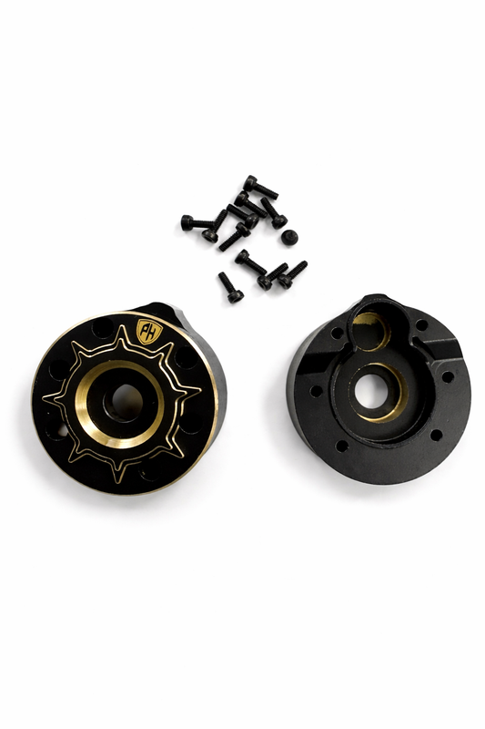 Powerhobby 1/10 Redcat Ascent Brass Outer Portal Covers 122G