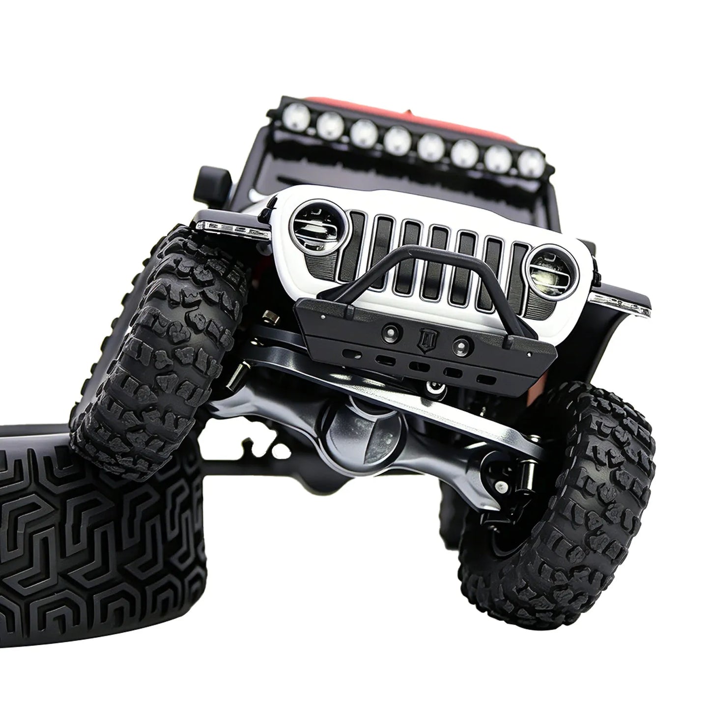 Powerhobby Axial SCX30 Front + Rear Aluminum Complete Axles Silver.