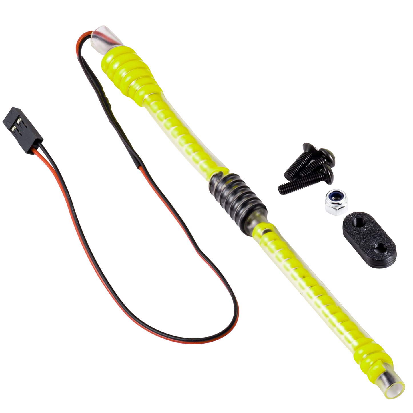 Powerhobby 5" Green LED Flexible Light Whip.